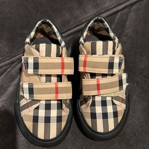 Burberry Mini Markham Check 6.5US/23EU Toddler Sneaker